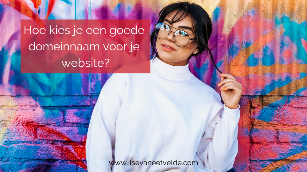 Hoe kies je een goede domeinnaam voor je website? www.ilsevaneetvelde.com